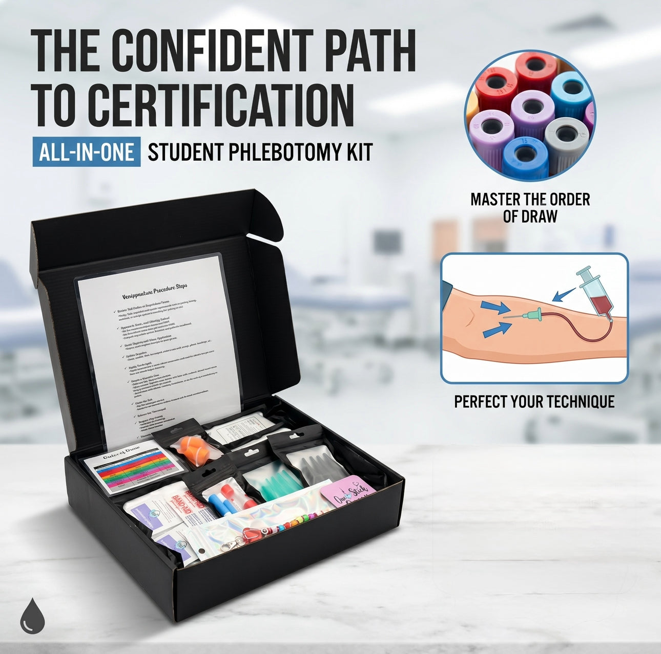 Kings Complete Student Phlebotomy Kit